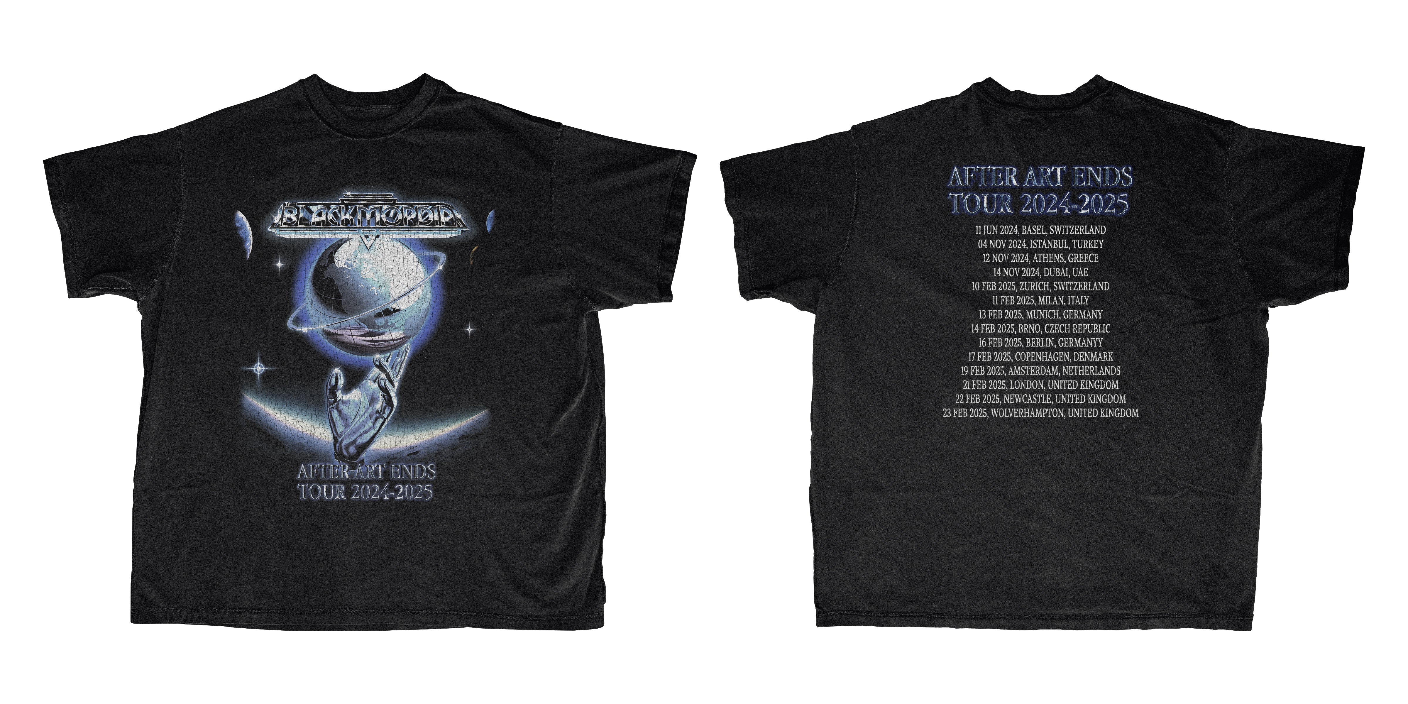 Blackmordia - After Art Ends Tour T-shirt